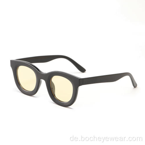 Quadratische Sonnenbrille Luxusmarke Reise Kleine Rechteckige Sonnenbrille